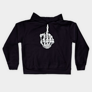 Tattooed Skeleton Hand Kids Hoodie